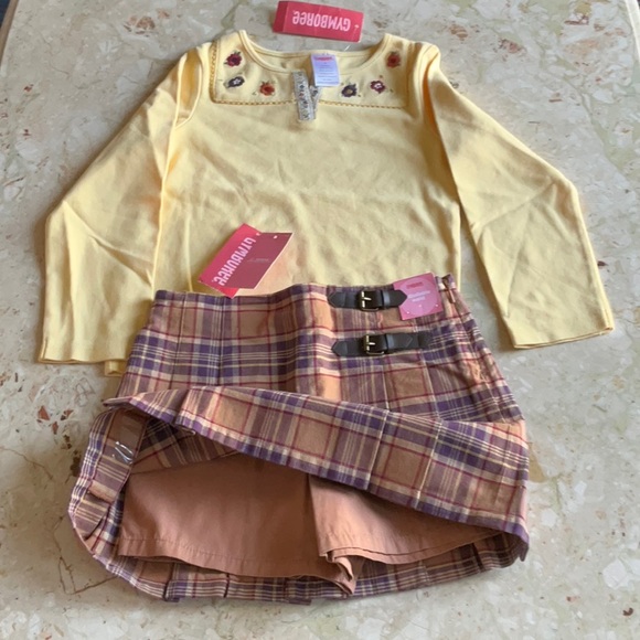 NWT Gymboree girls set, bottom size 4 and top size 5 for loose fit - Picture 2 of 3